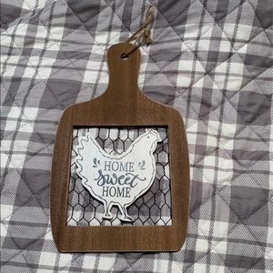 NWOT “home sweet home”  home decor